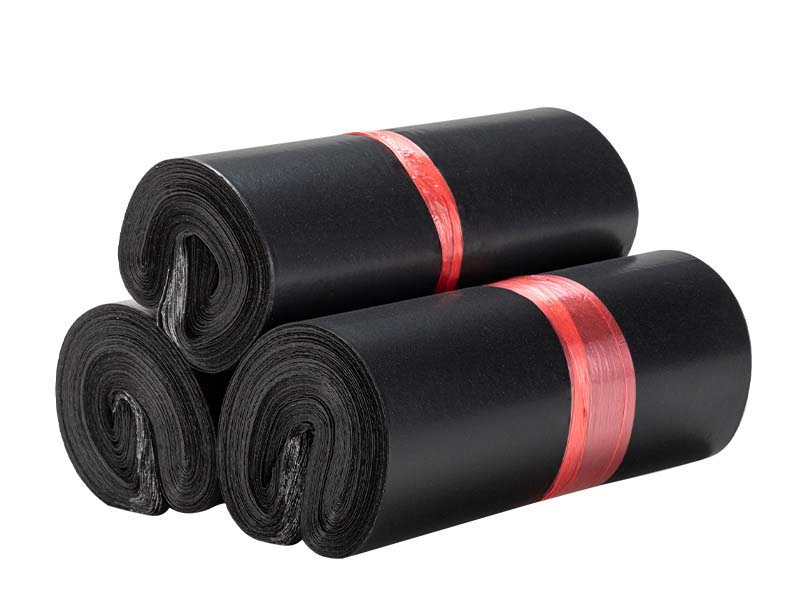 乌兰察布黑色快递袋-02